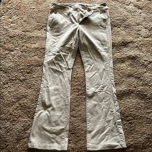 American Eagle Outfitters Khaki Kick Boot Pants